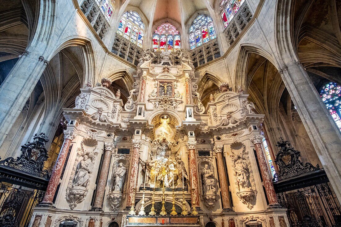 Frankreich, Haute Garonne, Toulouse, Kathedrale Saint Etienne
