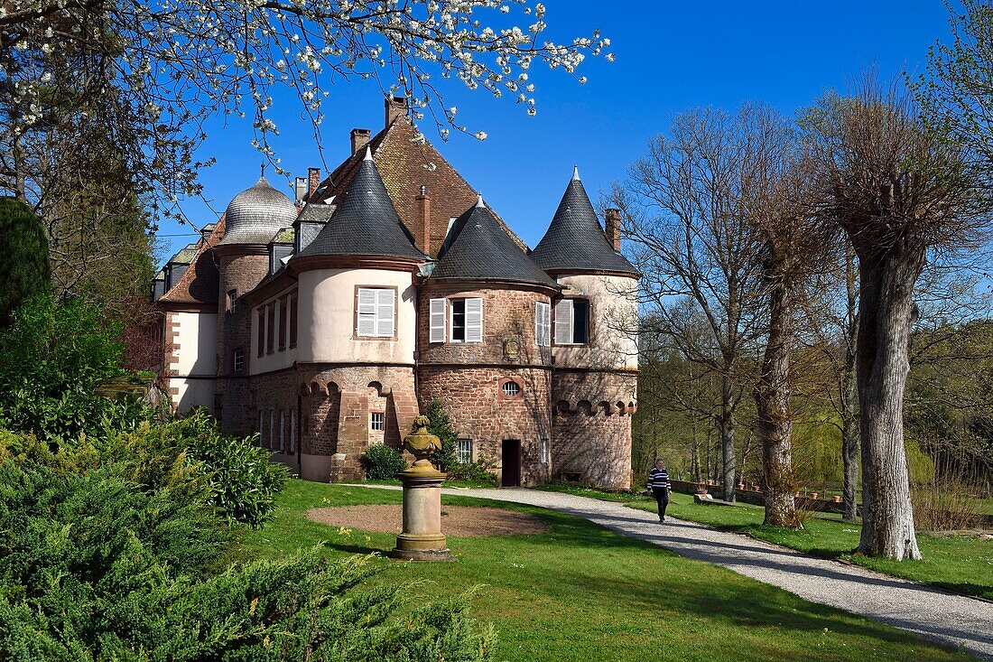 France, Bas Rhin, Birkenwald, the castle dating back to 1562