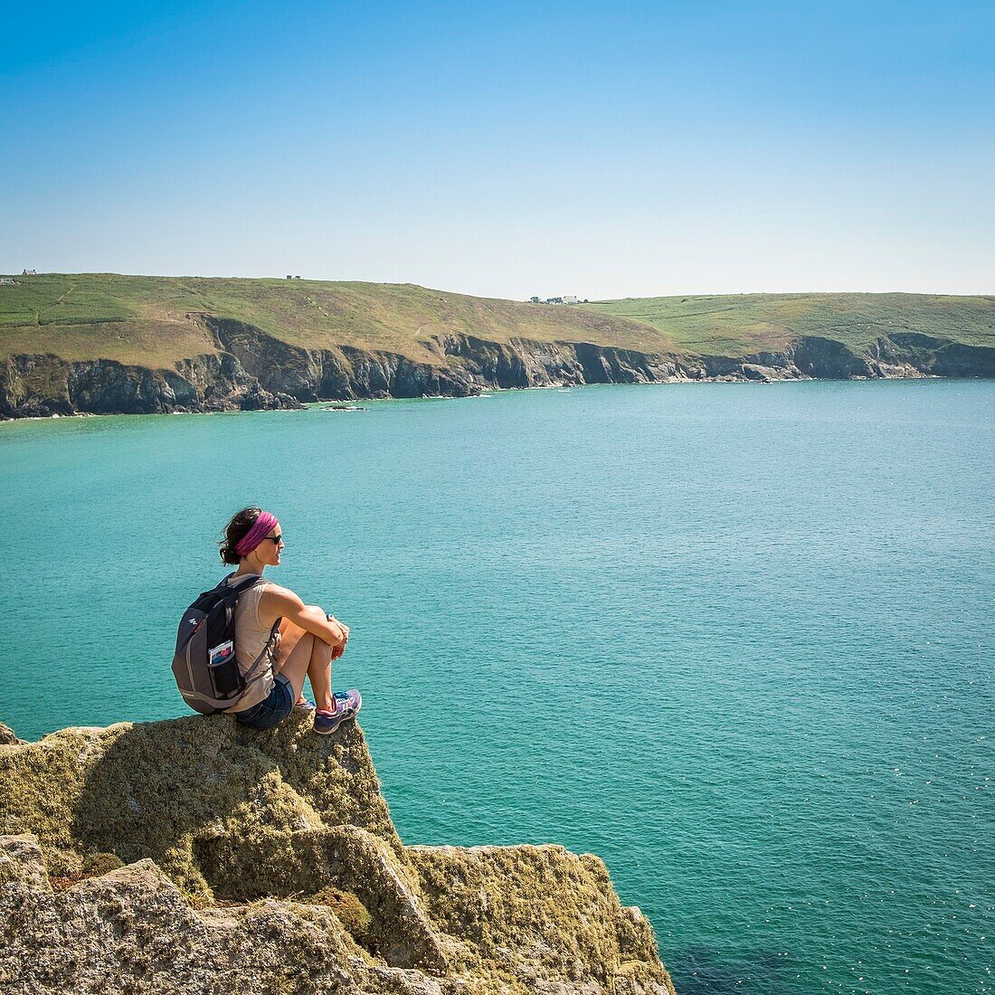 France, Finistere, Regional Natural Park of Armorica, Marine Natural Park of iroise, Plogoff, the Pointe du Raz ranked Grand National Site