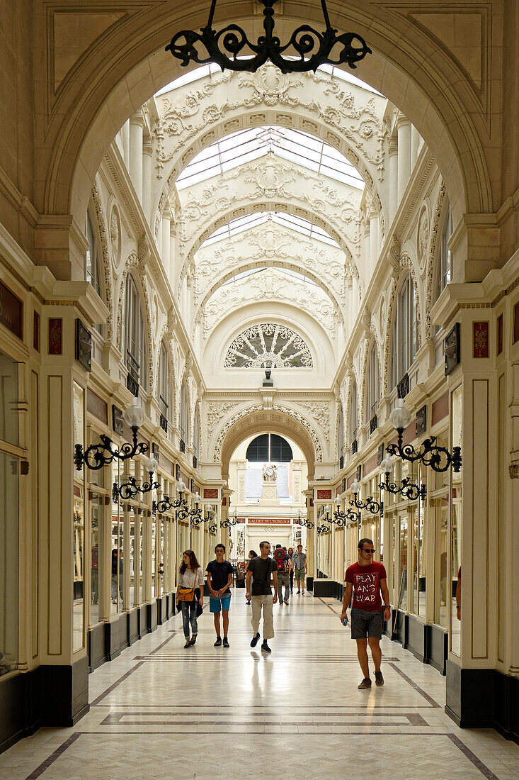 France, Loire Atlantique, Nantes, the passage Pommeraye, shopping mall
