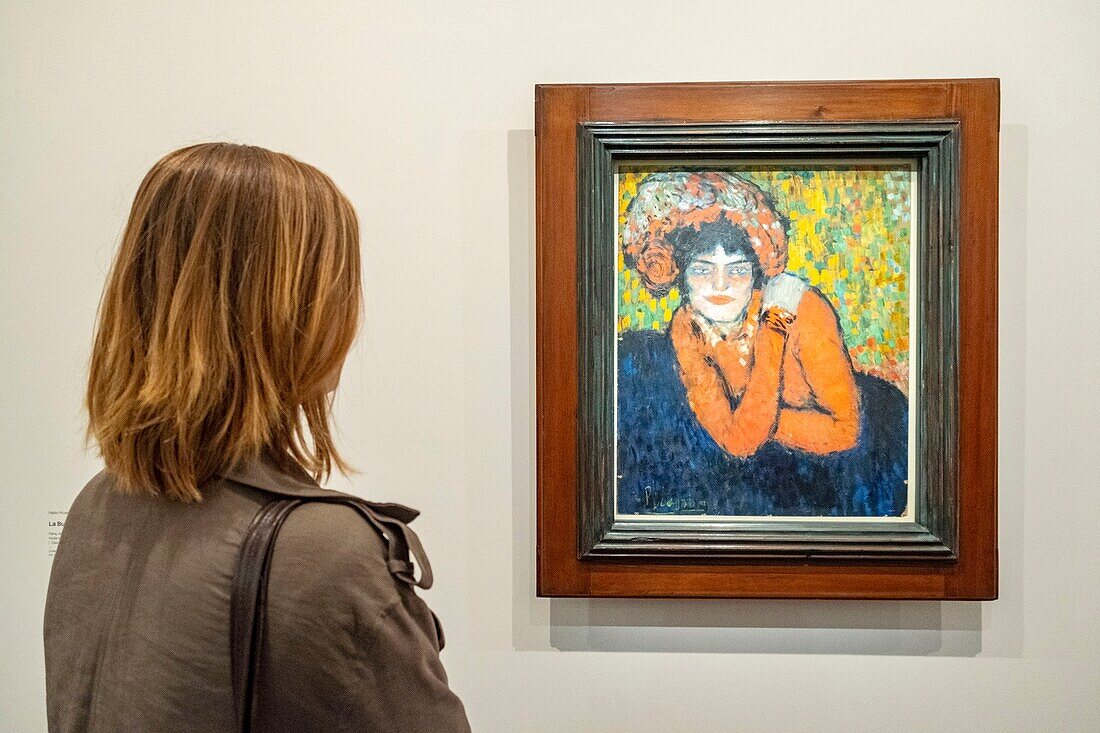 Frankreich, Paris, Orsay Museum, Picasso Ausstellung in Blau und Rosa