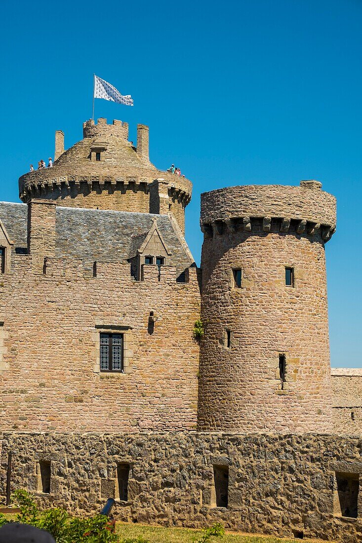 Frankreich, Cotes d'Armor, Plevenon, Fort la Latte