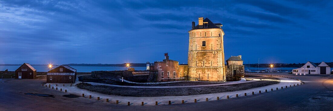 France, Finistere, Regional Natural Armoric Park, Camaret sur Mer, The Vauban tower, listed as Historical monument