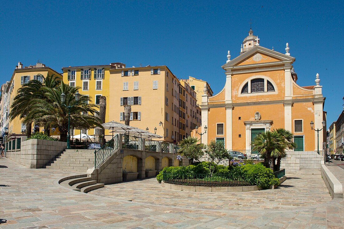 France, Corse du Sud, Ajaccio, the Cathedral Notre Dame de l'Assomption