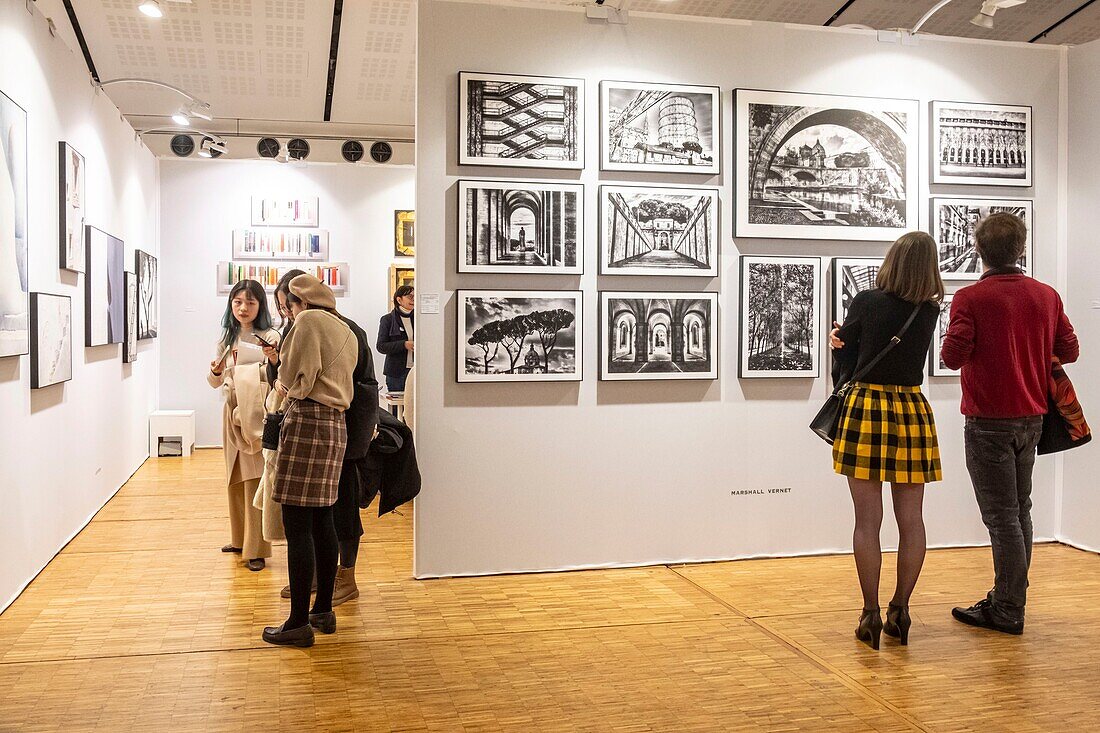 Frankreich, Paris, Salon Fotofever der zeitgenössischen Fotografie von Fotografen