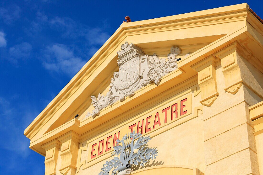 France, Bouches du Rhone, La Ciotat, boulevard Clemenceau, Cinema Eden Theater