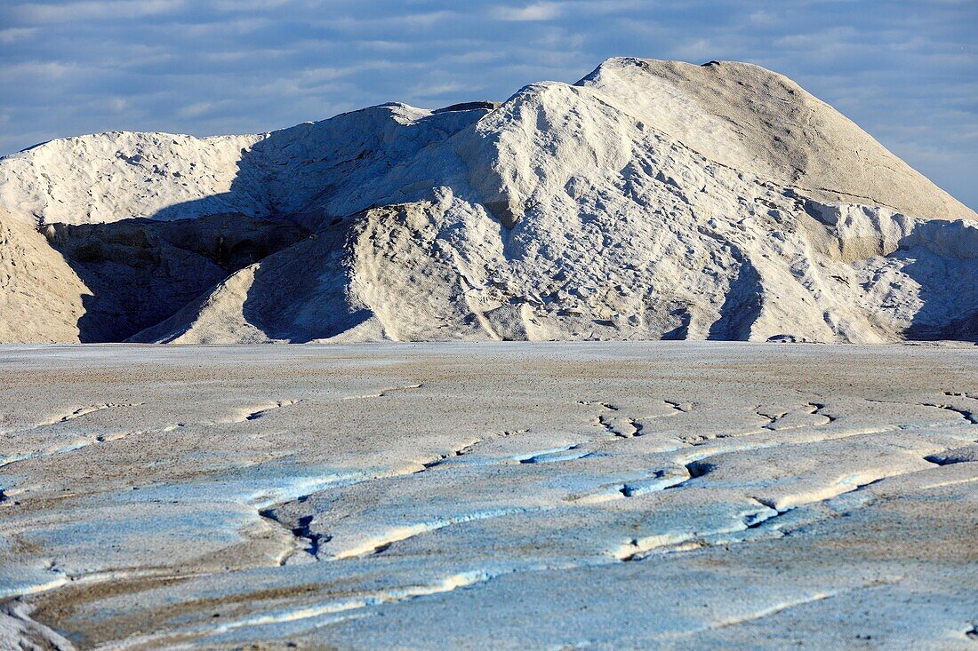 Frankreich, Bouches du Rhone, Berre l'Etang, Salins de Berre