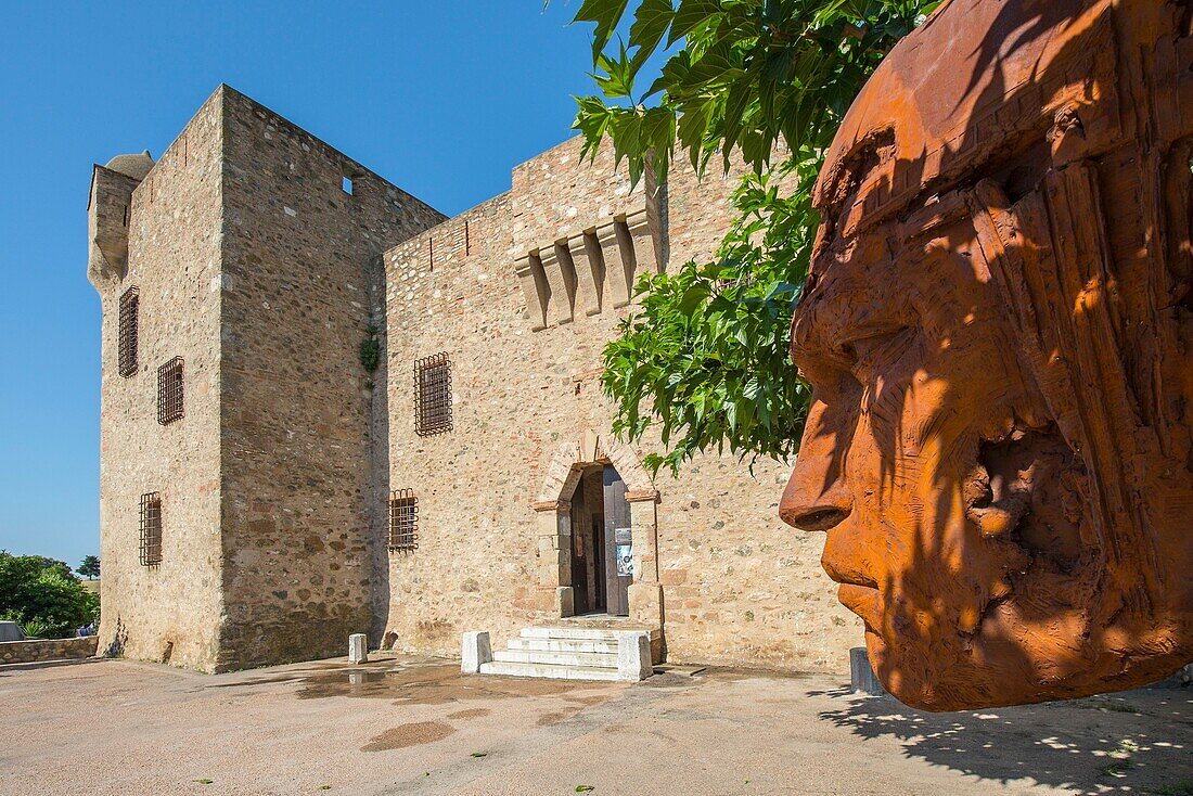 France, Haute Corse, Aleria, eastern plain the old Genoese fort of Matra today archeology departmental museum Jerome Carcopino