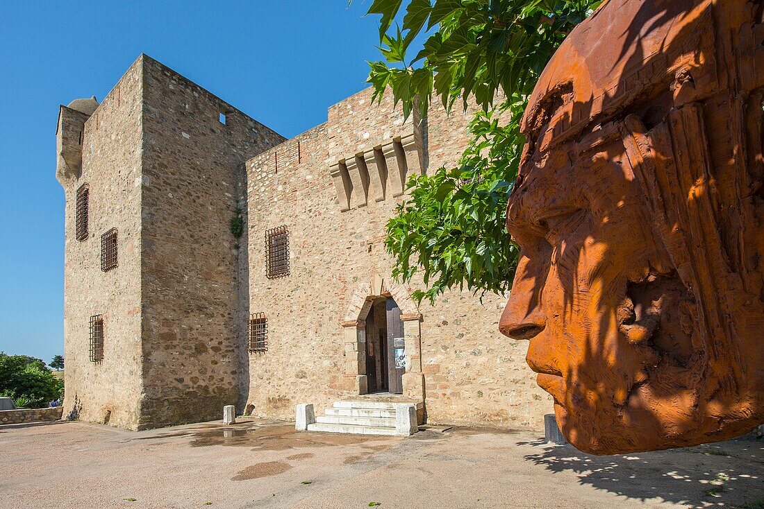 Frankreich, Haute Corse, Aleria, östliche Ebene, die alte genuesische Festung von Matra, heute Archäologiemuseum Jerome Carcopino