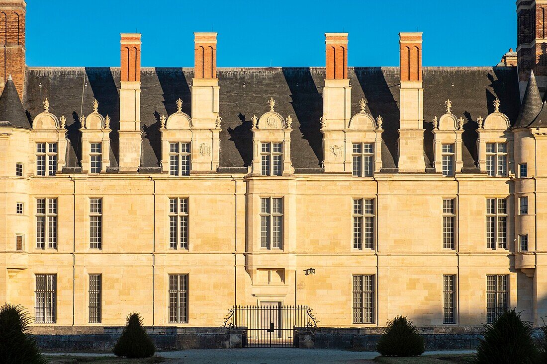 France, Val d'Oise, Ecouen, the castle, national museum of the Renaissance