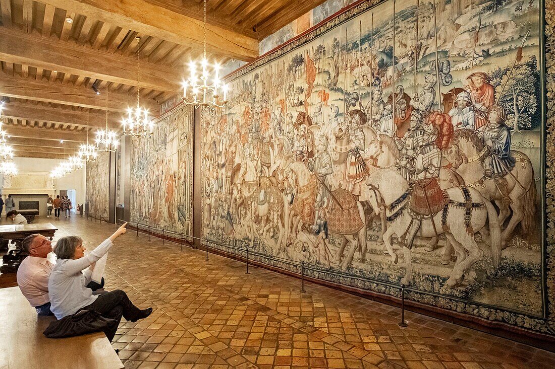 France, Val d'Oise, Ecouen, the castle, national museum of the Renaissance