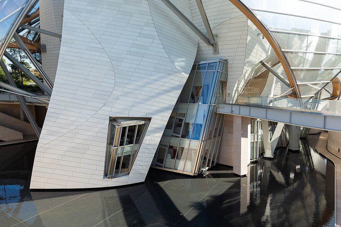 Frankreich, Paris, Bois de Boulogne, Fondation Louis Vuitton von Frank Gehry