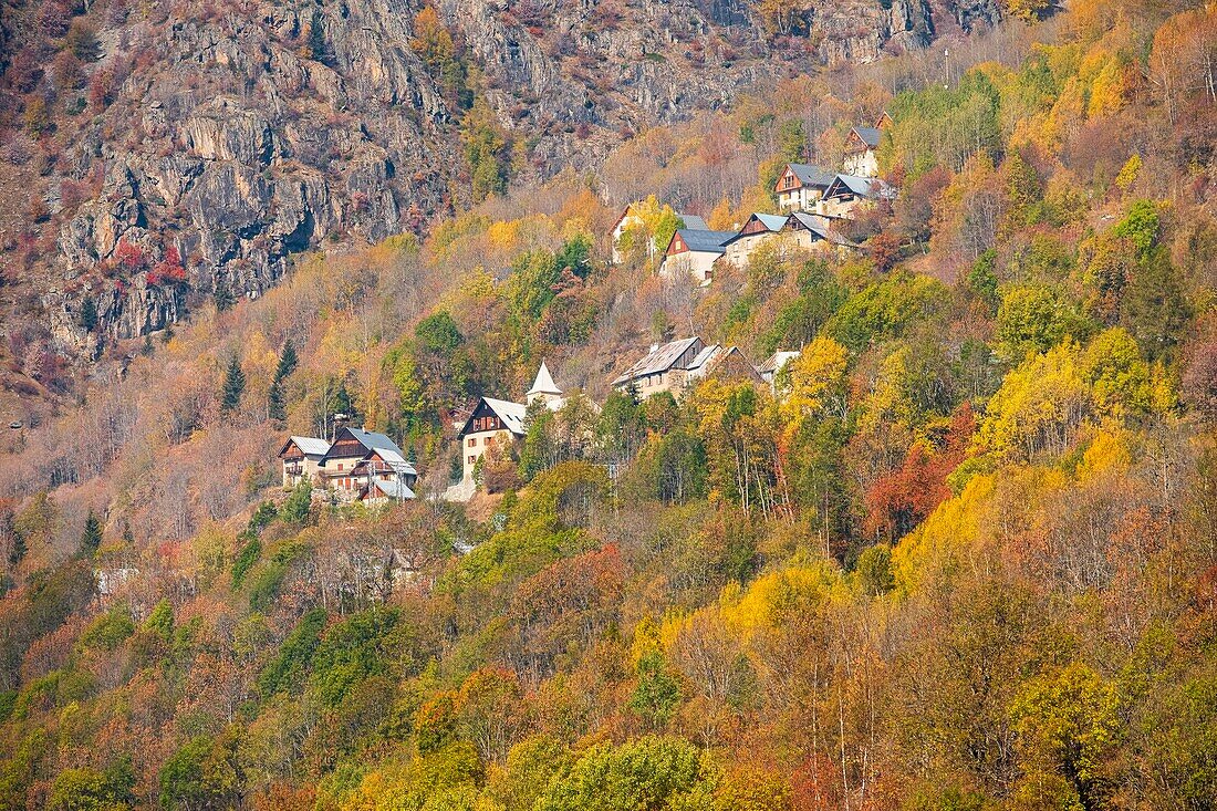 France, Isere, Ecrins National Park, Veneon valley, Saint-Christophe-en-Oisans