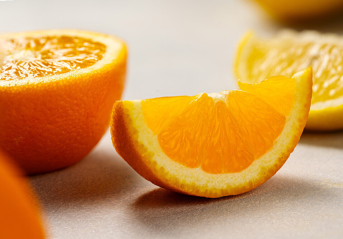 Orangenschnitze