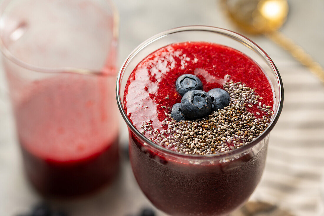 Blueberry smoothie