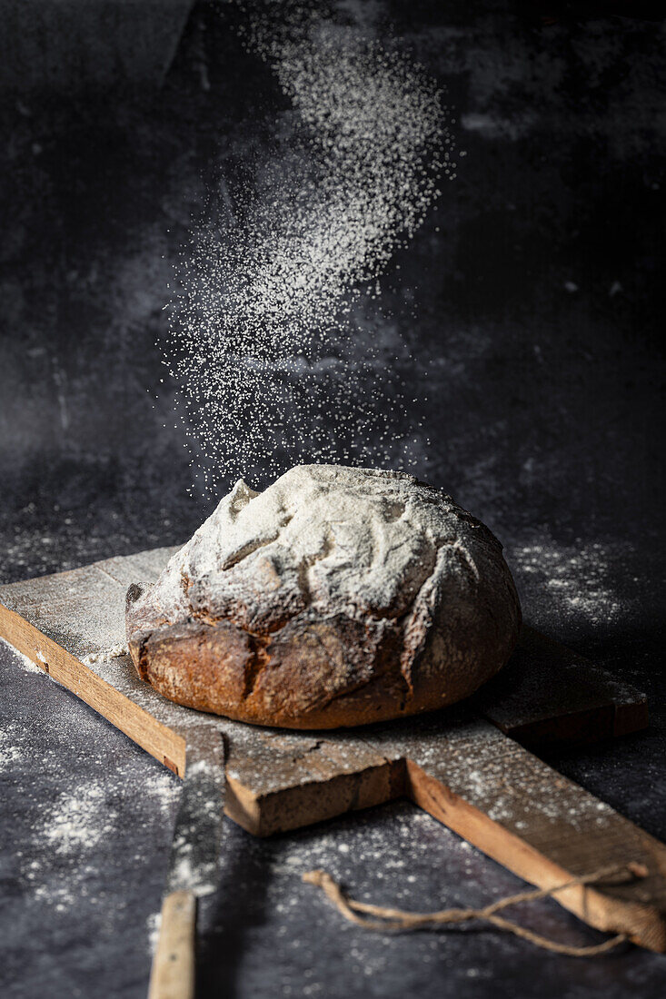 Rustic farmhouse bread