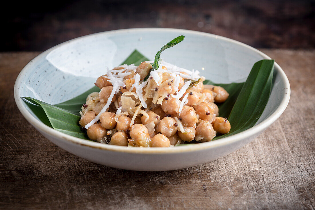 Sundal - Indian chickpeas