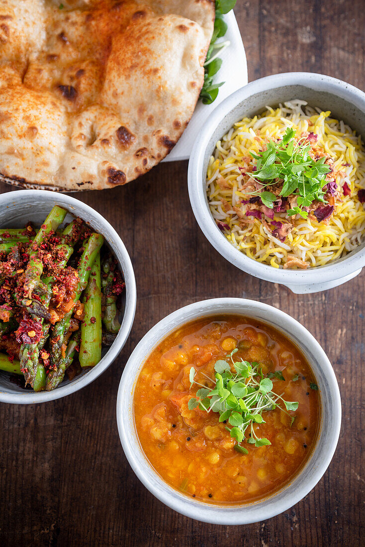 Indian vegetable side dishes