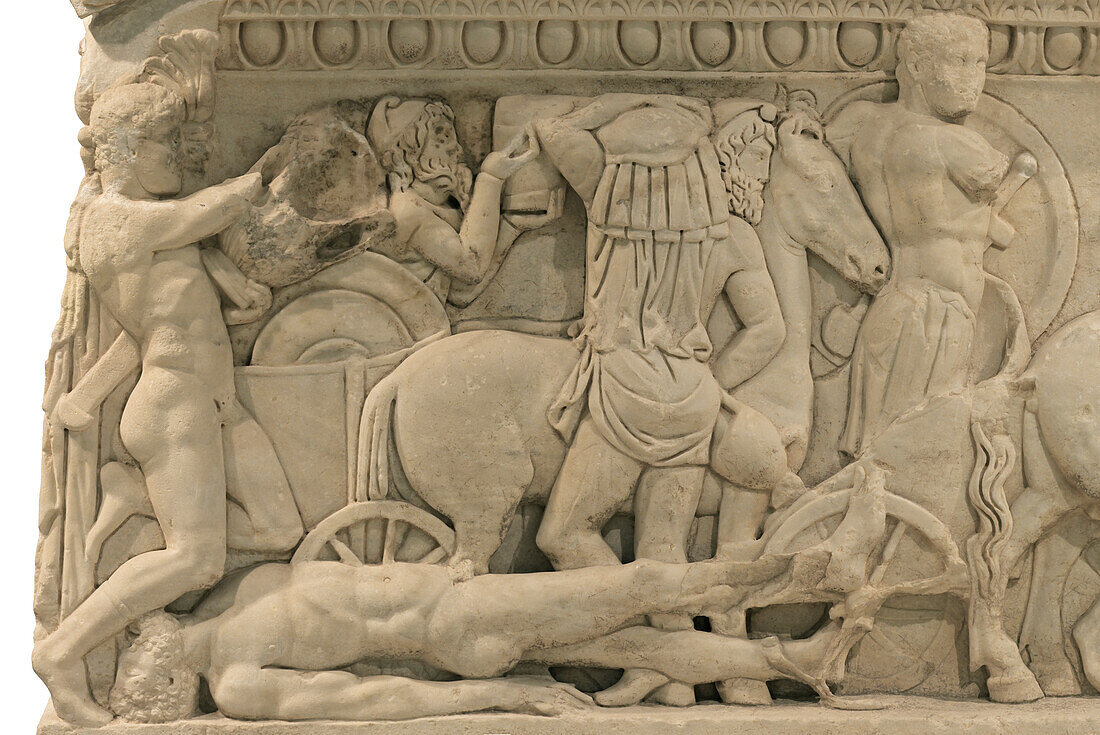 Tomb Frieze with scenes from The Iliad.