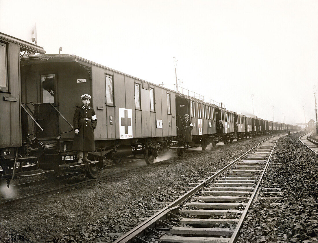 WWI German hospital train
