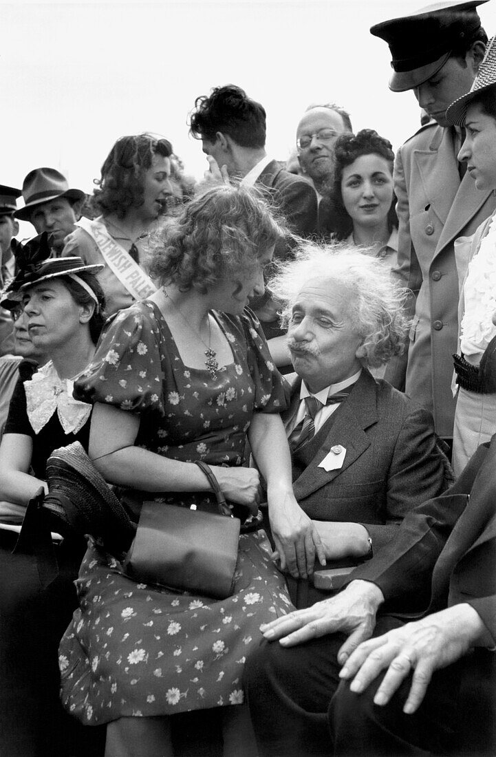 Einstein at World's Fair, New York, USA