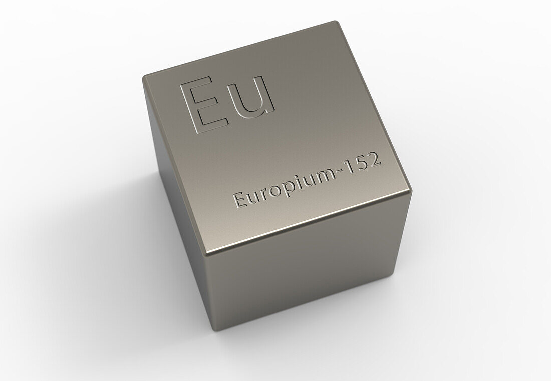 Europium-152, illustration