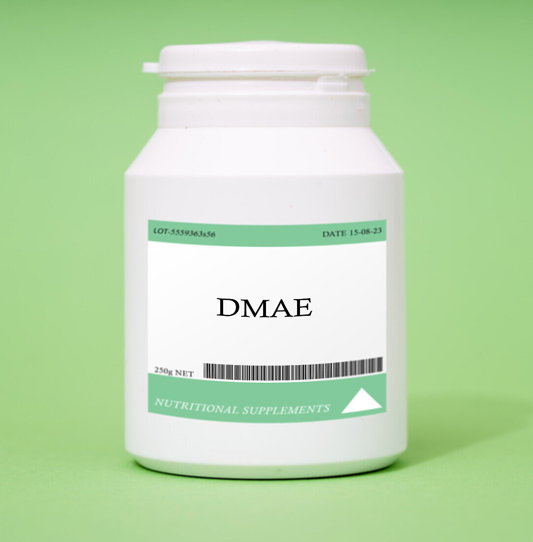 Container of DMAE