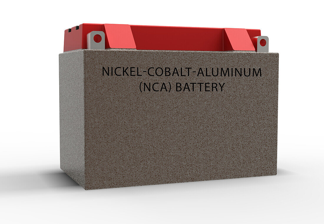 Nickel-cobalt-aluminium battery