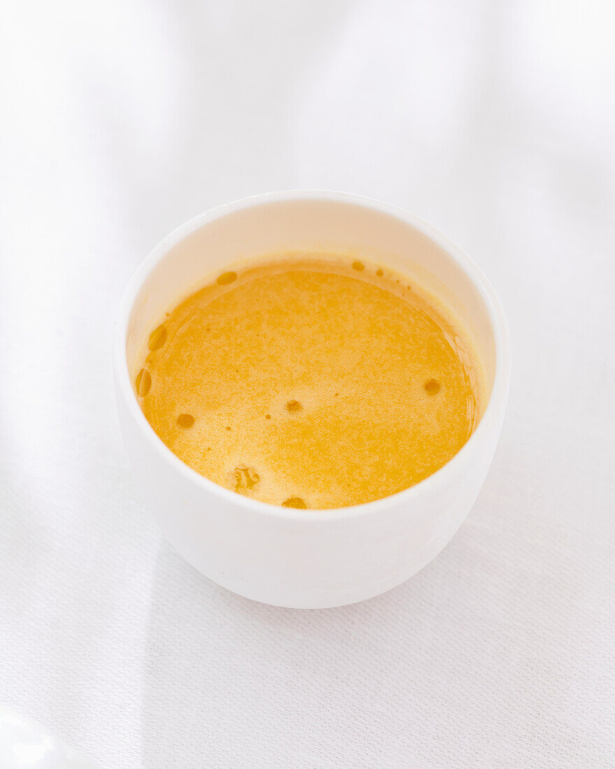 Curry sauce in a small bowl