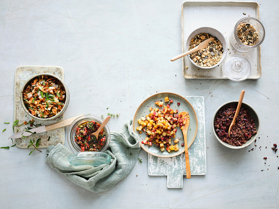 5 toppings for spring salads