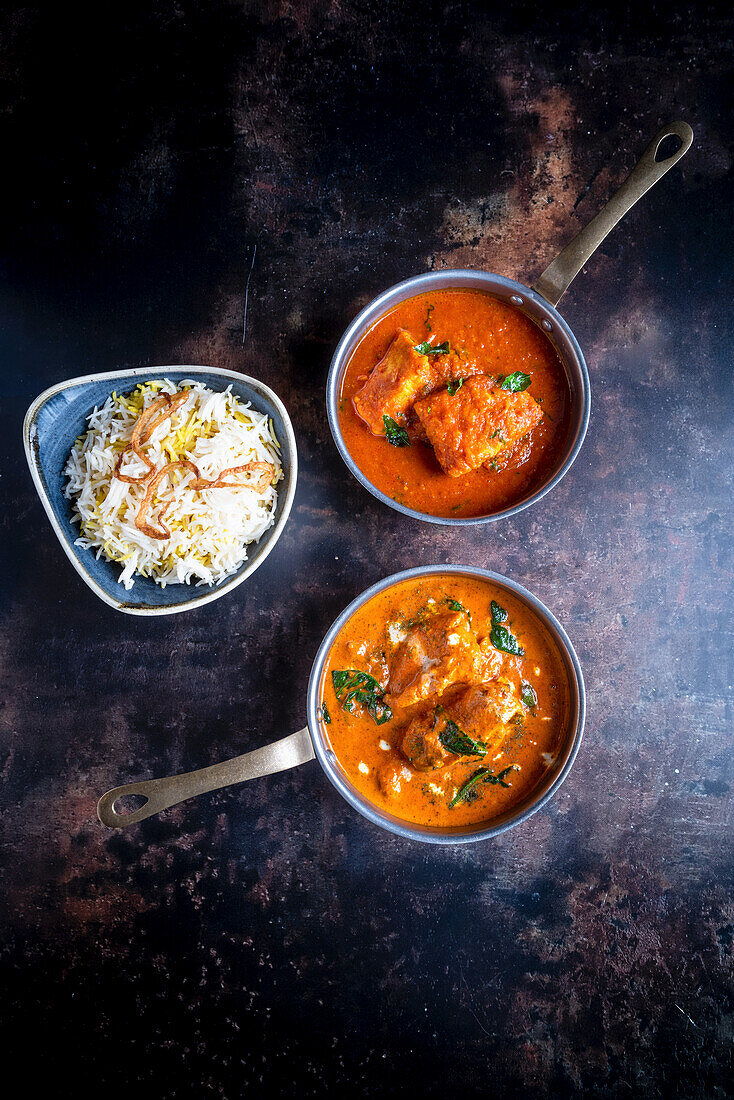 Curries with Rice