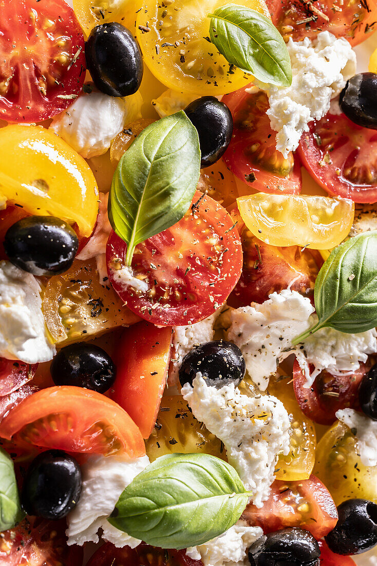 Italienischer Caprese-Salat