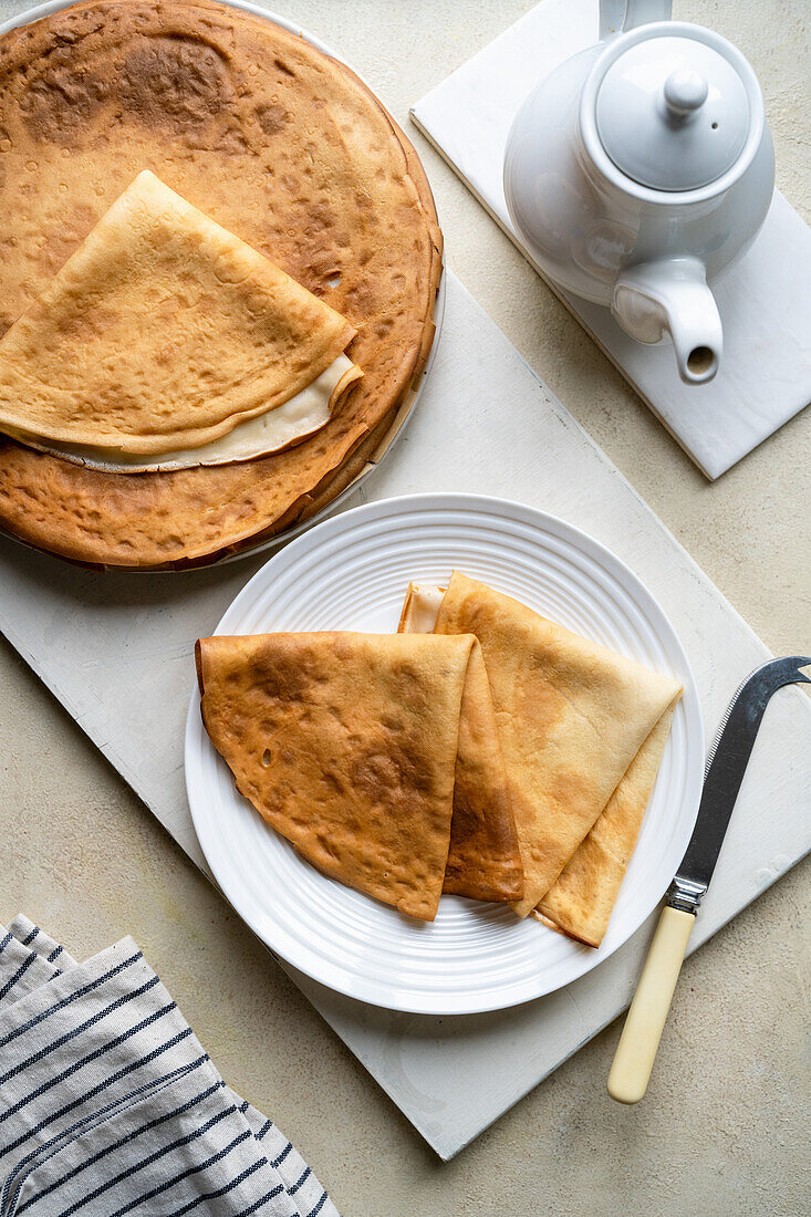 Vanilla crêpes