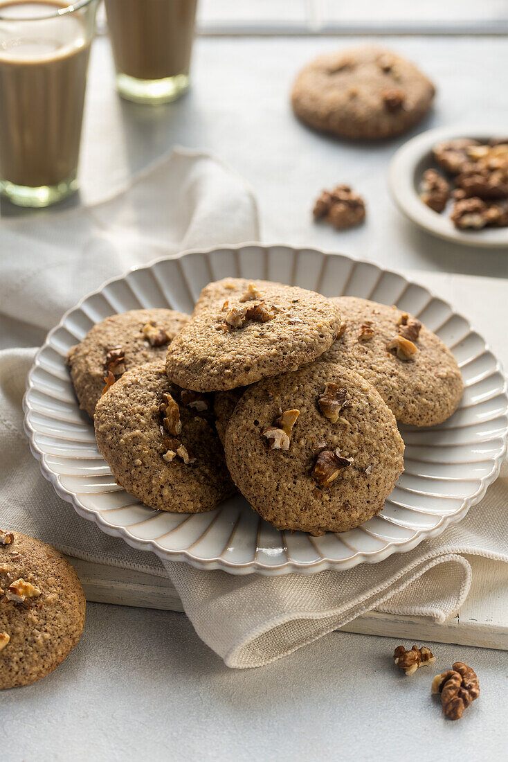 Persian walnut biscuits