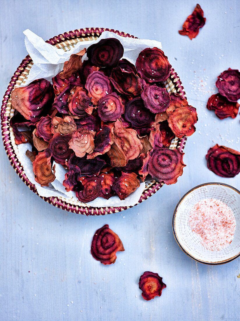 Beetroot crisps