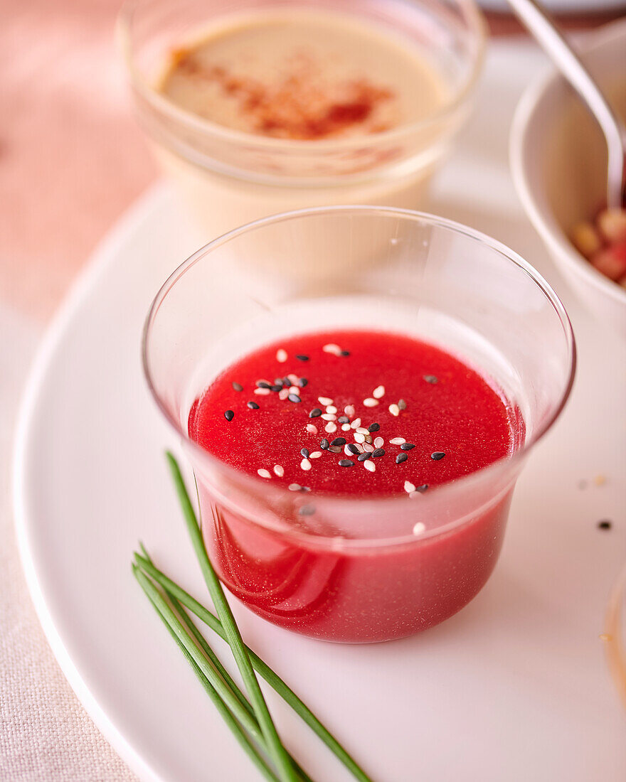 Rote-Bete-Dressing ohne Öl