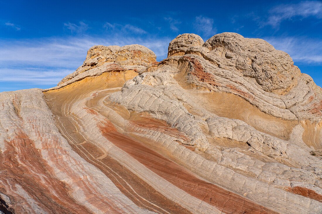 Detail des Lollipop Rock in der White Pocket Recreation Area, Vermilion Cliffs National Monument, Arizona