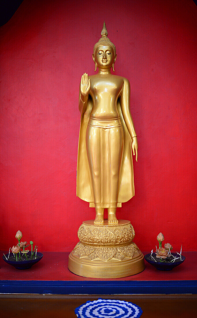 Buddhistisches Museum des Goldenen Tempels in Dambulla, Sri Lanka