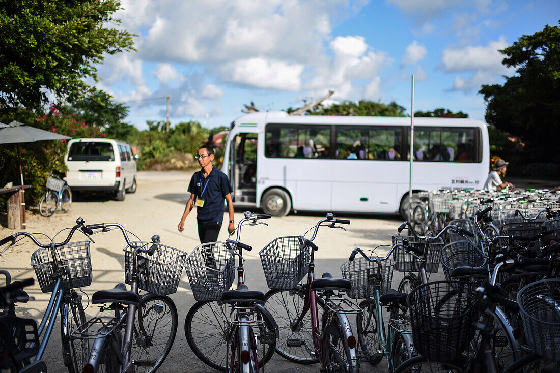 Taketomi Island in Okinawa Prefecture, Japan