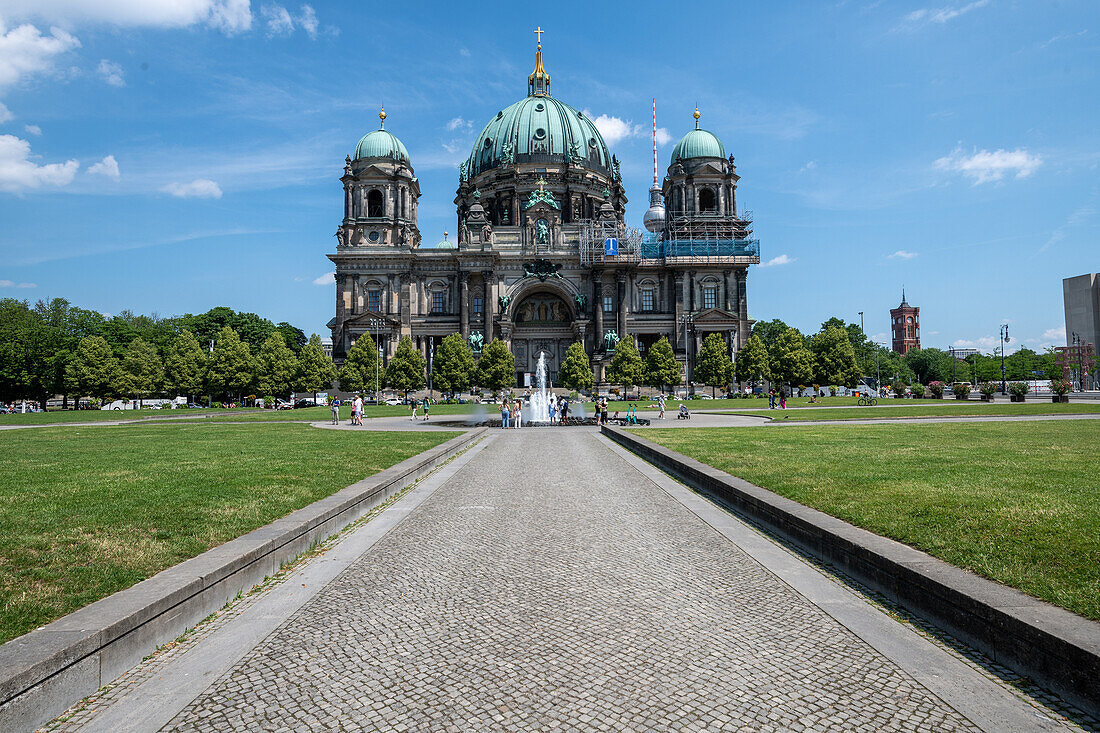 Evangelische Oberkirchengemeinde und Stiftskirche in Berlin Deutschland