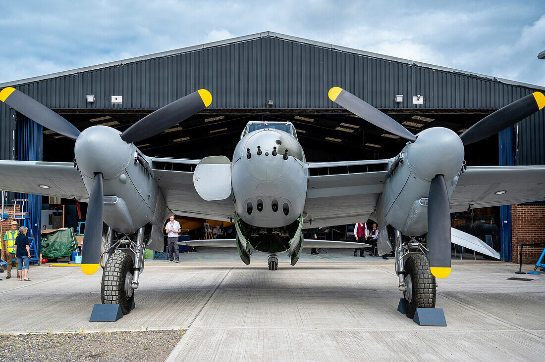 Dehaviland Mosquito, zweimotoriger britischer Jagdbomber aus dem Zweiten Weltkrieg