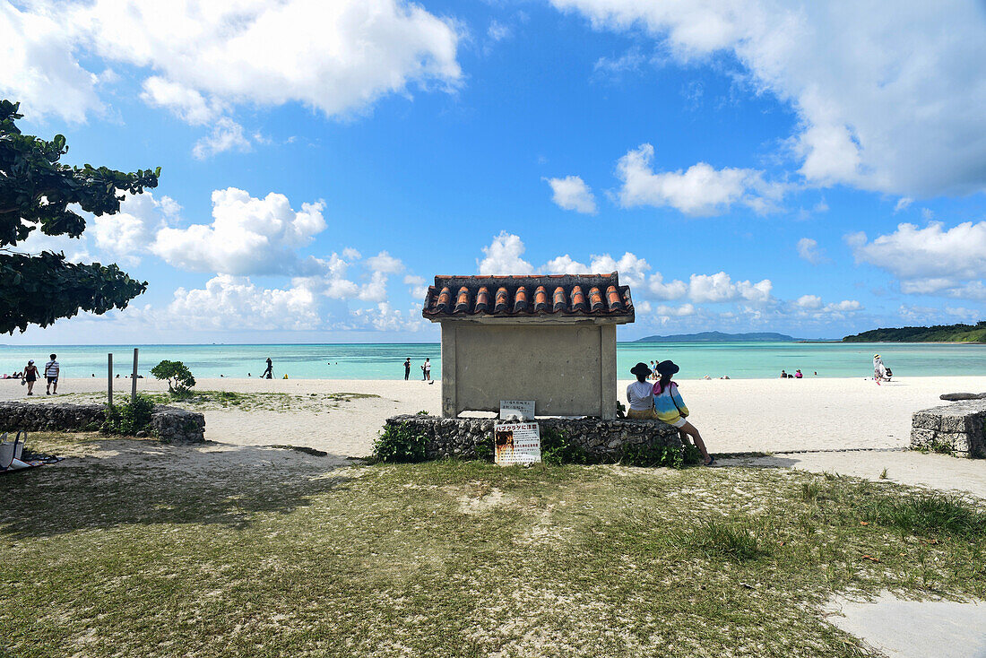 Kondoi beach in Taketomi Island, Okinawa Prefecture, Japan