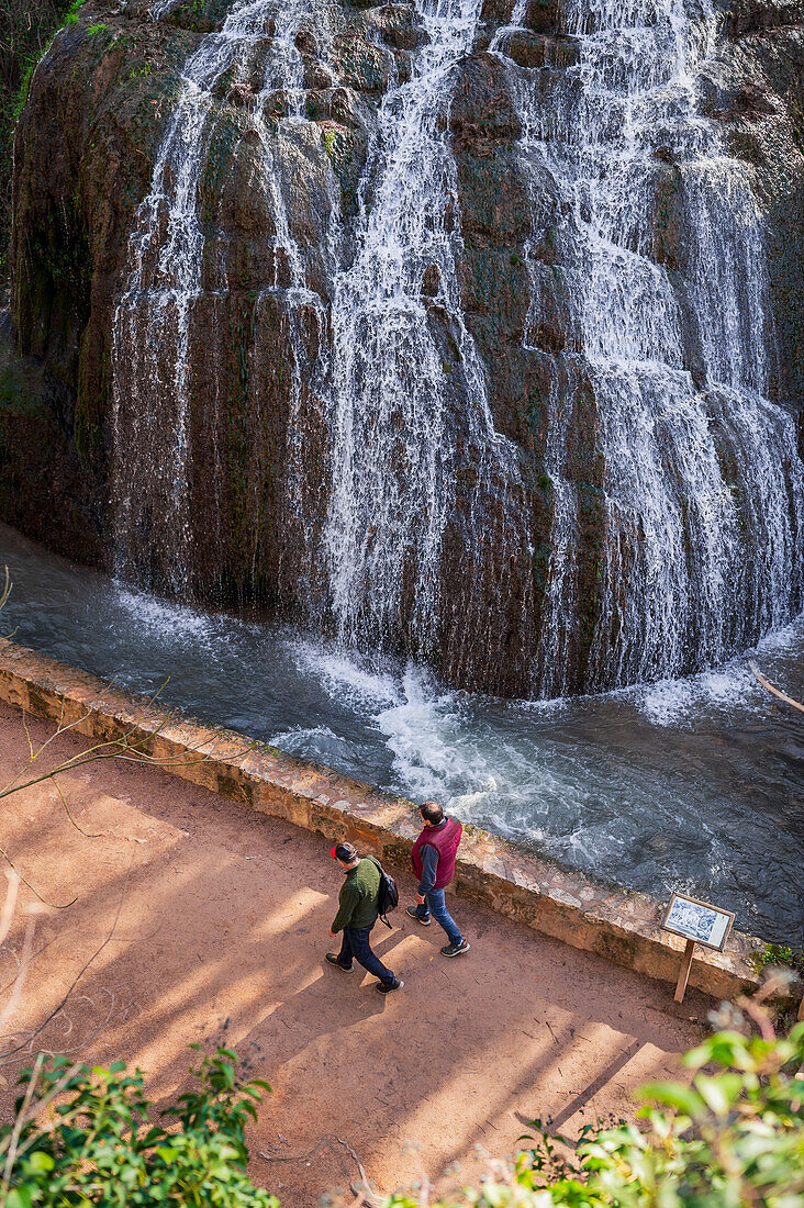 Naturpark Monasterio de Piedra, rund um das Monasterio de Piedra (Steinkloster) in Nuevalos, Zaragoza, Spanien