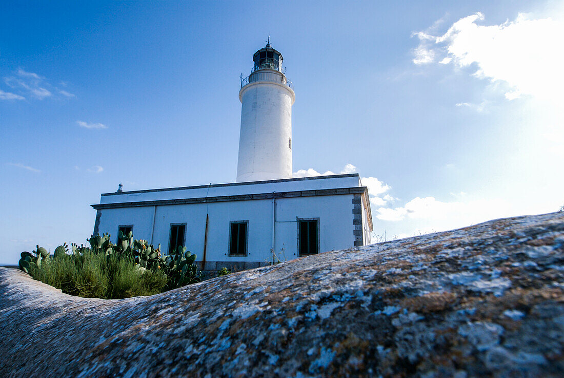 La Mola lighthouse in Formentera, Spain