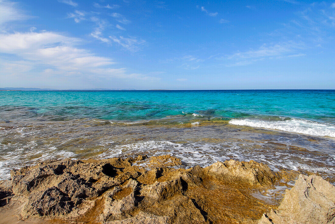 Strand von Formentera, Balearische Inseln, Spanien