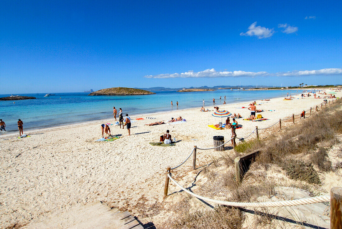 Strand von Illetes, Formentera