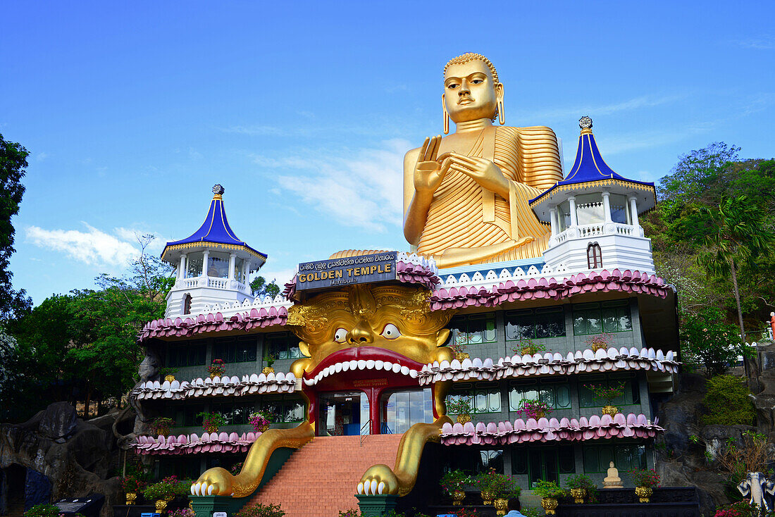 Goldener Tempel von Dambulla, Sri Lanka