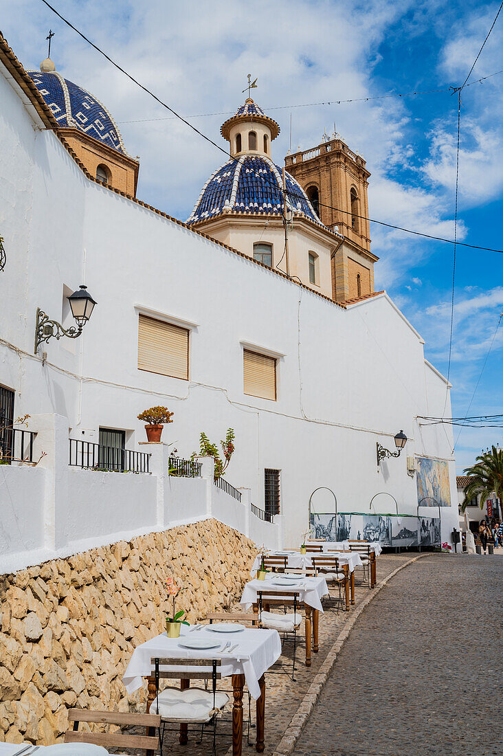 Altea old town, Alicante, Spain