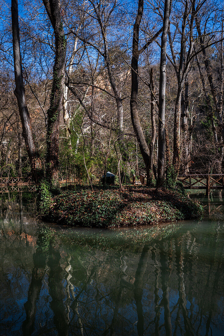 Monasterio de Piedra Natural Park, located around the Monasterio de Piedra (Stone Monastery) in Nuevalos, Zaragoza, Spain