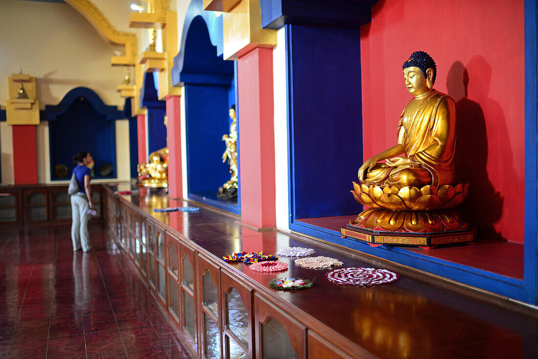 Buddhistisches Museum des Goldenen Tempels in Dambulla, Sri Lanka